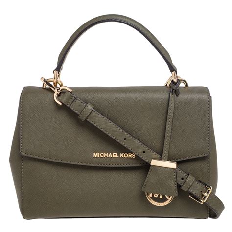 michael kors sage green bag|michael kors olive green handbags.